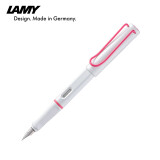 凌美（LAMY）钢笔 狩猎系列练字正姿钢笔学生文具办公礼品 毕业礼物企业团购 白杆粉夹19PI-0.5mm