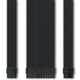 FORMULAMOD延长线 电脑电源主板显卡供电线 机箱模组线加长30cm 支持RTX5060 RX7900/7800/7700/9070/9060 【黑壳】黑色线 【3条装】主板24+CPU单8+显