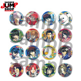 SHONEN JUMP SHOP官方银魂 彩图闪徽章 盲盒 吧唧动漫周边 随机1个