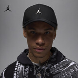 耐克乔丹透气时尚运动帽冬季半硬顶拼接刺绣JORDAN METAL HM5750 010黑/R511 M/L