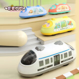 爸爸妈妈双向回力高铁动车列车惯性小汽车婴儿宝宝男女小孩儿童玩具1-3岁