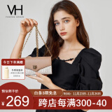 VANESSA HOGAN VH女包贝伦信封包时尚链条单肩包斜挎包手拿包送女友生日礼物