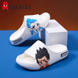 ABC KIDS儿童凉拖鞋男童女童家居一字拖外穿敖丙哪吒8641 白色 30-31