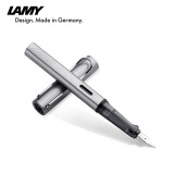 凌美（LAMY）钢笔 恒星系列练字正姿钢笔学生文具办公礼品 毕业礼物企业团购 深灰26-0.5mm