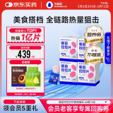万益蓝WonderLab白芸豆餐前控控片 膳食纤维阻糖碳油减餐肥肚子60片*4盒