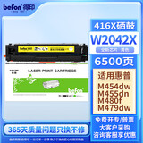 得印 W2042X 416X含芯片硒鼓黄色大容量 适用惠普HP m454dw m479fdw m454dn 479dw M480 佳能crg055粉盒 