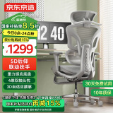 京东京造Z9Ultra+人体工学椅电竞椅办公椅子电脑椅人工力学座椅联动扶手灰