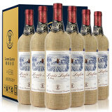 路易拉菲（LOUIS LAFON）法国原瓶进口红酒13度丹魄干红葡萄酒750ml*6瓶整箱装送礼