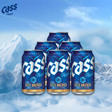 凯狮（CASS）啤酒 4.5度355ml*6罐 韩国原装进口啤酒清爽原味
