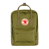 FJALLRAVEN北极狐双肩包kanken男女户外大容量书包电脑包运动旅行背包23510 631叶绿色 16L【可容纳14寸笔记本电脑】