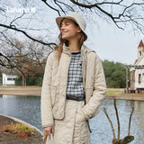 LAFUMA乐飞叶户外棉服女 秋冬舒适保暖时尚通勤外套 LFJU4CM66