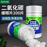 疯狂水草鱼缸二氧化碳水草缸造景水草植物二氧化碳发生器CO2水草用品200颗