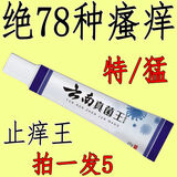 【正品大药房官方旗舰】云南真菌王止痒皮肤瘙痒皮炎湿疹外用全身止痒膏皮肤瘙痒艾草草本精华抑菌 一盒装