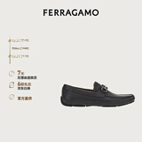 菲拉格慕（Ferragamo）男黑色驾车鞋 0755610_3E _ 80礼物送男友