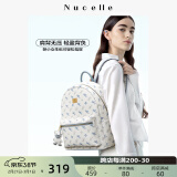 纽芝兰（NUCELLE）双肩包女2025时尚背包大学生书包大容量包包飞马女包38女神节礼物