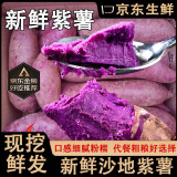 骑猴赶马紫薯紫罗兰紫薯新鲜湖北特产团购现挖粉糯香甜板栗地瓜紫薯 3斤【单果2.8两+ | 自吃推荐】 净重2.5斤