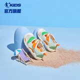乔丹（QIAODAN）童鞋夏款轻便魔术贴运动鞋大网孔凉鞋-26