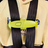 诗贝乐汽车儿童安全座椅胸扣安全带固定器扣子宝宝防脱调节锁扣神器配件 灰色（025） 免拆安全带安装