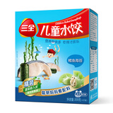 三全儿童馄饨三鲜云吞薄皮馄饨虾仁玉米馅饺子鳕鱼速食早餐年货送礼 鳕鱼海苔水饺 300g/42只