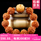 山中玉金刚菩提手串尼泊尔菩提子原籽龙鳞纹盘文玩大五瓣精品520送礼物 [精挑]六瓣貔貅款21-22mm