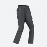 迪卡侬（DECATHLON）速干裤男女户外长裤徒步裤子快干登山透气弹力 TREK100 黑灰色-女款-2025年新 42