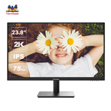优派 23.8英寸2K高清 IPS显示器 HDR 低蓝光不闪屏 微边设计HDMI接口 家用办公电脑显示屏VA2462-2K-HD