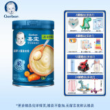 嘉宝（Gerber）米粉/麦粉/ 婴儿辅食 含益生菌含铁 250g 宝宝营养米糊 初阶段-胡萝卜 250g