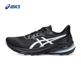 亚瑟士ASICS男子回弹支撑跑步鞋GT-2000 12 黑色/白色44.5