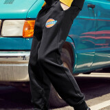 dickiesDickies 休闲舒适直筒裤束口长裤 男女同款 DK007066  黑色 L