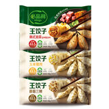必品阁王饺子水饺 韩式泡菜煎饺速冻蒸饺方便早餐速冻儿童早饭半成品 泡菜/菌菇/玉米各1袋共 1470g