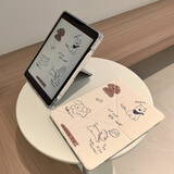 崇尚美iPad2024新款保护套Pro11英寸3+Y型折叠air6带笔槽10.2寸9代磁吸卡通壳mini7防摔iPad10防弯保护壳 3+Y型多角度支撑【毛边狗狗Y】带磁吸/带笔槽 iPadPro20