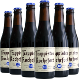 TRAPPISTES ROCHEFORT罗斯福 10号啤酒 修道士精酿330ml*6瓶 比利时进口 春日出游