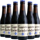 TRAPPISTES ROCHEFORT罗斯福 10号啤酒 修道士精酿330ml*6瓶 比利时进口 露营出游