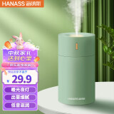 海纳斯（HANASS）加湿器 卧室迷你家用办公室桌面车载轻音上加水小型usb插电便携加湿空调伴侣 HM-101