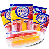 高柔（COZZO）综合果味果冻条吸吸果冻棒 进口儿童休闲零食大礼包240g*4袋装