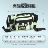 佳钓尼岚酷路亚包新款多功能腰包单肩斜挎钓鱼路亚渔具收纳包 岚酷路亚腰包