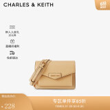 CHARLES&KEITH包包女包单肩包斜挎包信封包女CK2-80680780-1 Yellow黄色 S