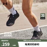 安德玛（UNDERARMOUR）Micro G Pursuit女子跑步鞋运动鞋女鞋3021969 黑色001 35.5