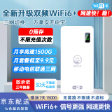 酷易充【2024年新款wifi6】随身wifi移动无线wifi三网5Ghz全国通用免插卡便携式车载高速无限流量上网卡 三网任意切换 双频WiFi6【一万毫安充电宝】