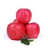 洛川苹果红富士 源头直发 陕西正宗脆甜新鲜水果礼盒苹果时令生鲜 净重4.2斤80±【7-11颗】