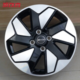 领改者 适用于威驰致炫致享比亚迪海鸥哥瑞飞度锋范15英寸铝合金轮毂 A款适用哥瑞