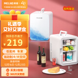 美菱 MELNG车载冰箱 10L迷你小冰箱母乳冰箱小型家用宿舍单门式车加热保温箱