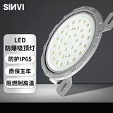 昕亚防爆灯 led灯IP65厂房仓库隔爆型灯加油站车间工厂照明灯防爆型投光灯50W