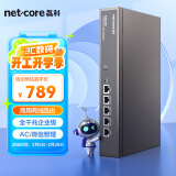 磊科（netcore）NBR200全千兆企业路由器 多WAN口 VPN虚拟专网/云端管理/AC管理/带宽叠加/带机量200