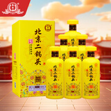 永丰牌北京二锅头永丰 纯粮白酒 整箱装 清香型 42度 42度 500mL 6瓶 珍酿80