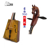 蒙韵马头琴音色好适合入门专业演奏八件赠品琴包松香弱音夹那老师教学 深红色