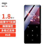 爱国者aigo 8G无损音乐触摸屏 运动MP3/MP4蓝牙播放器 迷你学生随身听便携式可外放 灰色Mp3-501