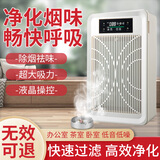 英凯仕空气净化器去烟味家用棋牌室吸烟神器除烟雾抽烟二手烟净化机室内 专业除烟净化器【无替换滤网】