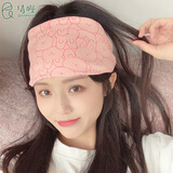 倩嫚月子帽月子发带春秋季纯棉A类大头围头巾产妇产后孕妇防风保暖 粉兔子(月子发带) 均码