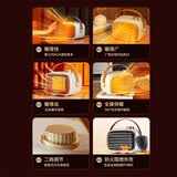 VCJ取暖器暖风机办公室电暖器家用电暖气小型电暖风迷你热风机学生桌面取暖电器卧室伴侣 700W[陶瓷发热+石墨烯导热] +即开即热/白